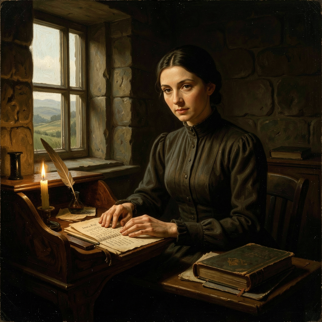 Charlotte Brontë portrait