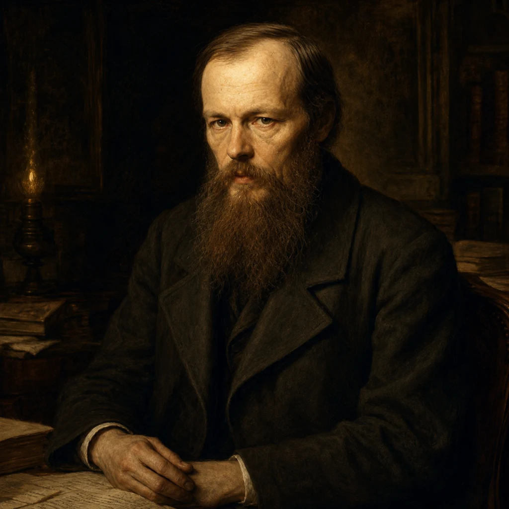 Fyodor Dostoyevsky portrait