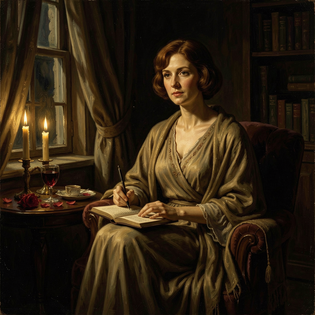 Edna St. Vincent Millay portrait