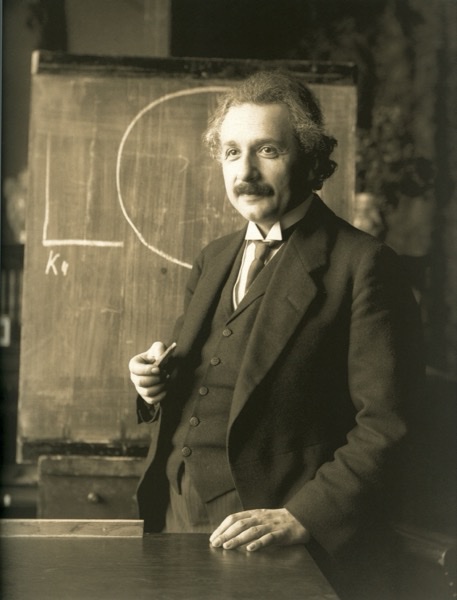 Portrait of Albert Einstein