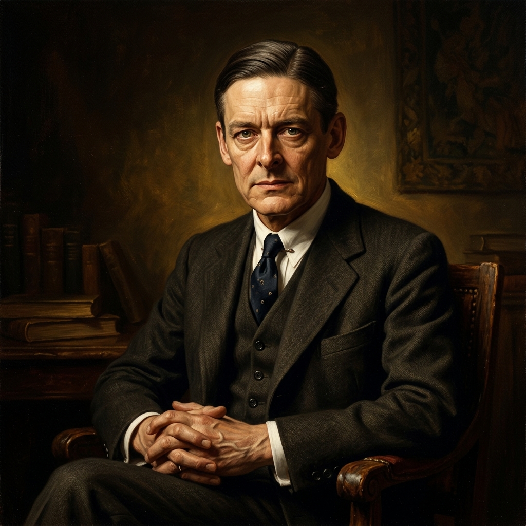 T.S. Eliot portrait