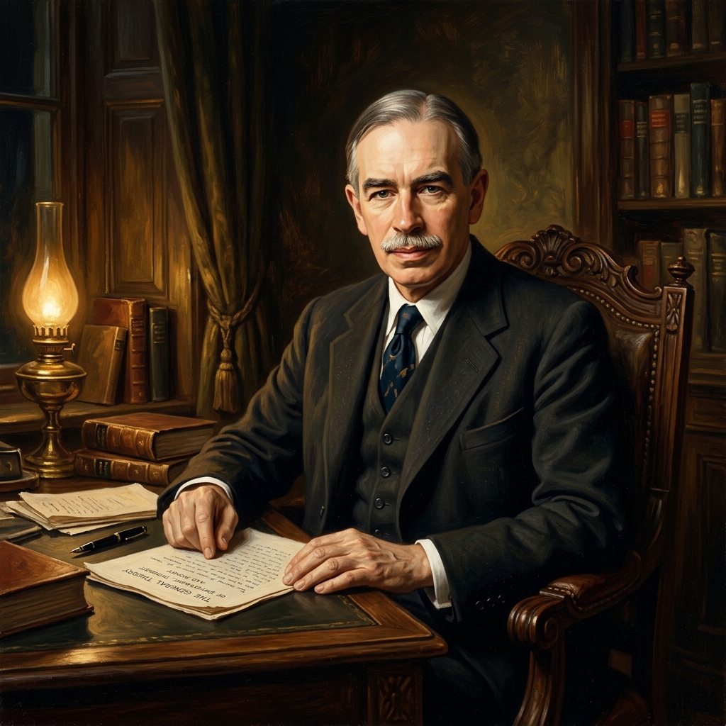 John Maynard Keynes portrait
