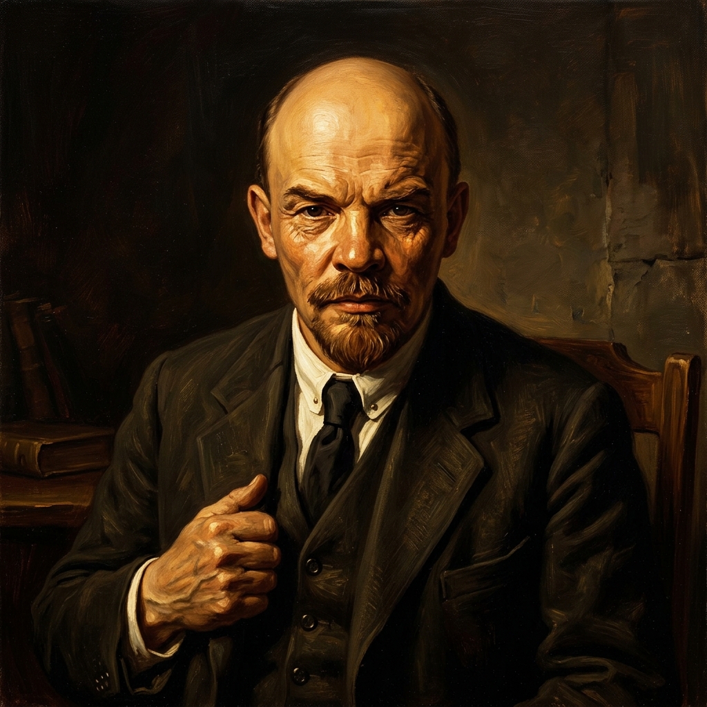 Vladimir Lenin portrait