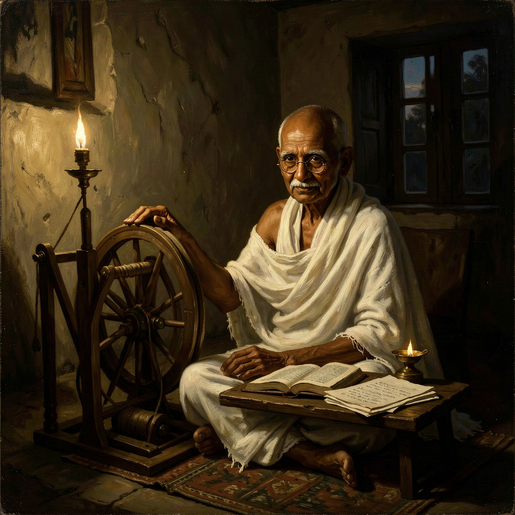 Mahatma Gandhi portrait