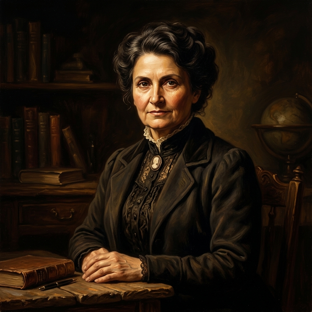 Maria Montessori portrait