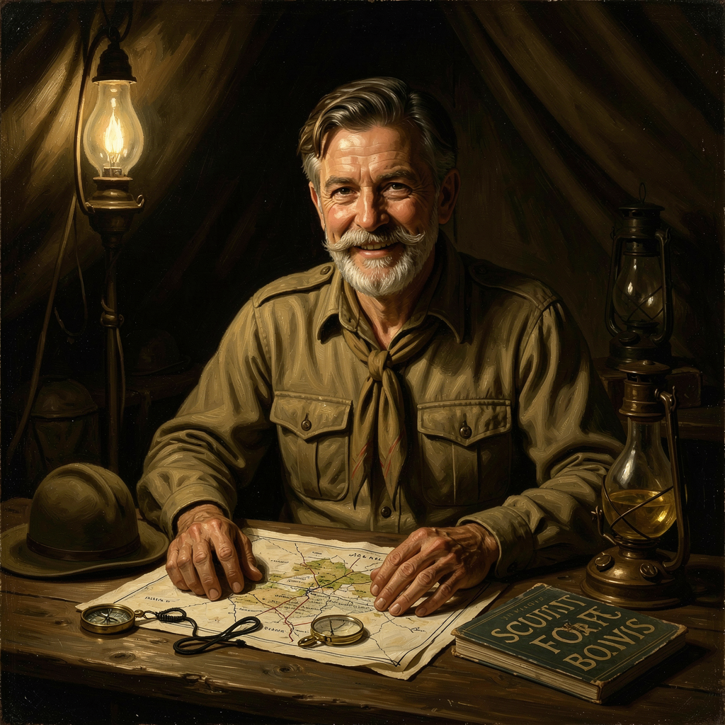 Robert Baden-Powell portrait