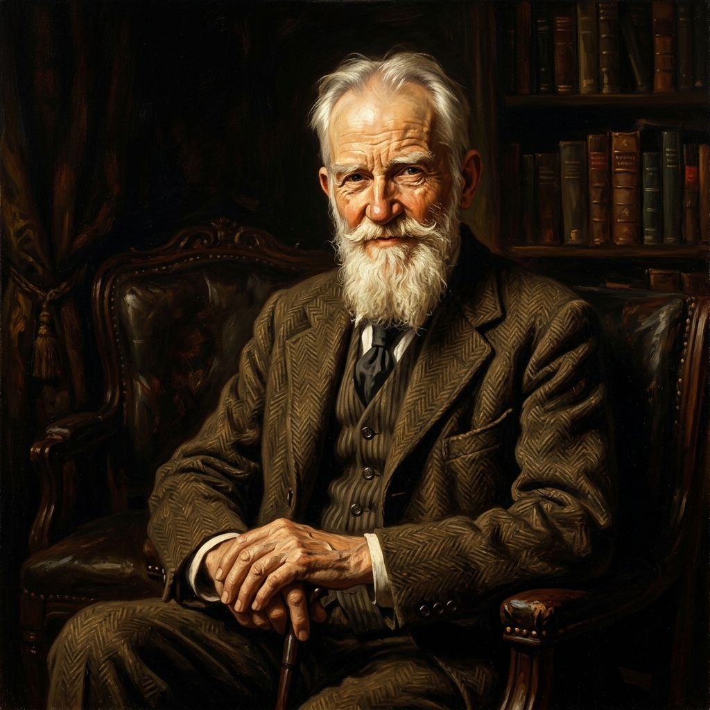 George Bernard Shaw portrait
