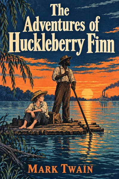 The Adventures of Huckleberry Finn — cover